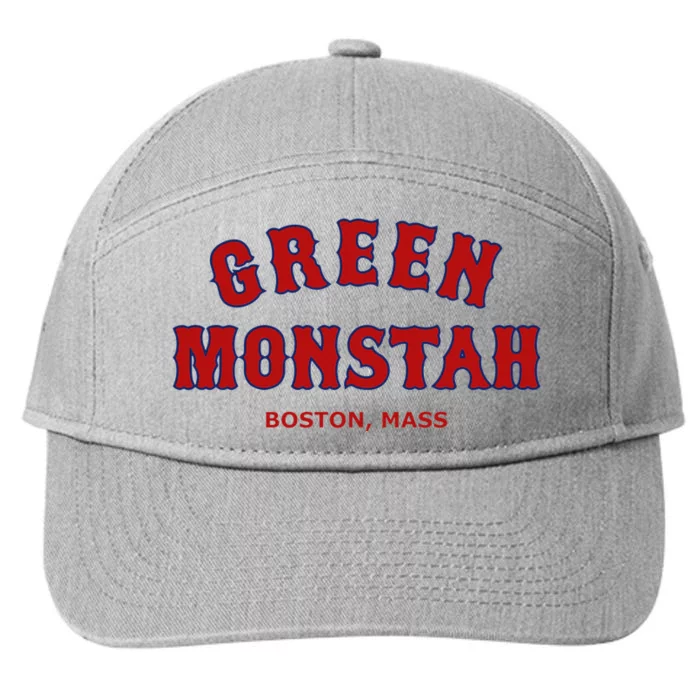 Boston Mass New England Sports 7-Panel Snapback Hat