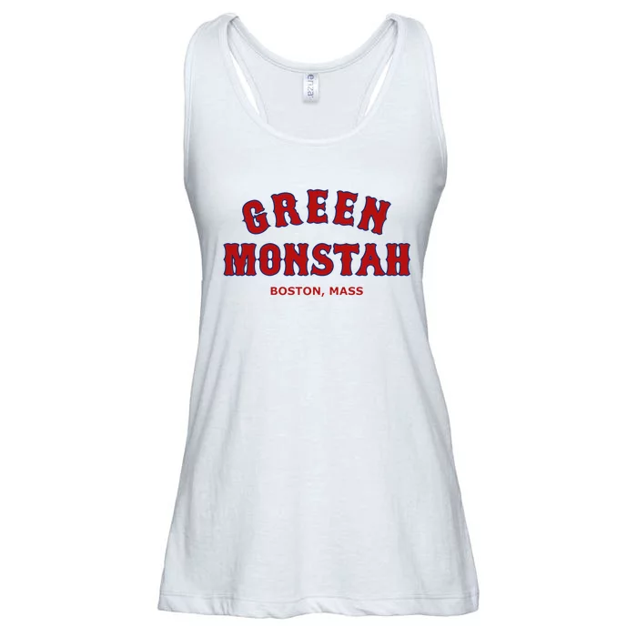 Boston Mass New England Sports Ladies Essential Flowy Tank