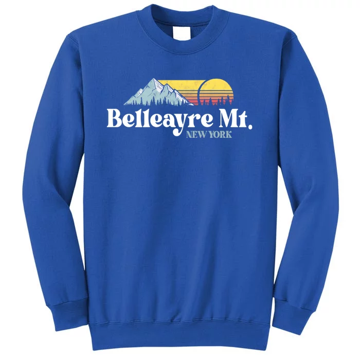 Belleayre Mountain New York Ski Slope Lift Snowboard Hiking Cool Gift Tall Sweatshirt