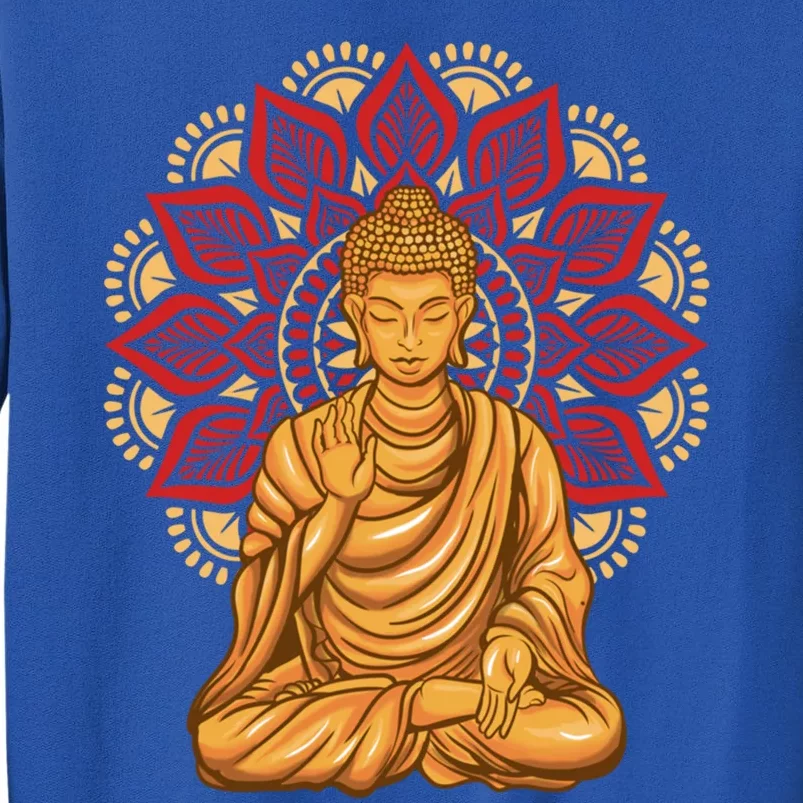 Buddha Monk Namaste Buddha Day Smile Happy Laugh Buddhism Gift Sweatshirt