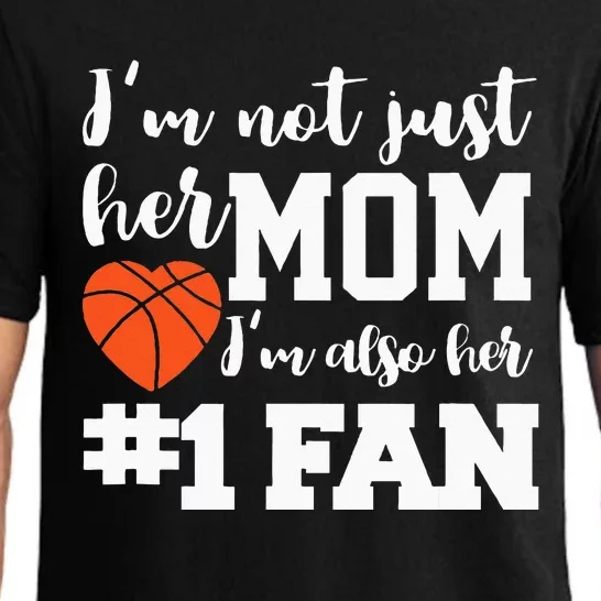 Basketball Mom Number One Fan Basketball Mothers JT Pajama Set