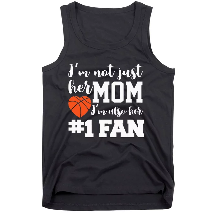 Basketball Mom Number One Fan Basketball Mothers JT Tank Top