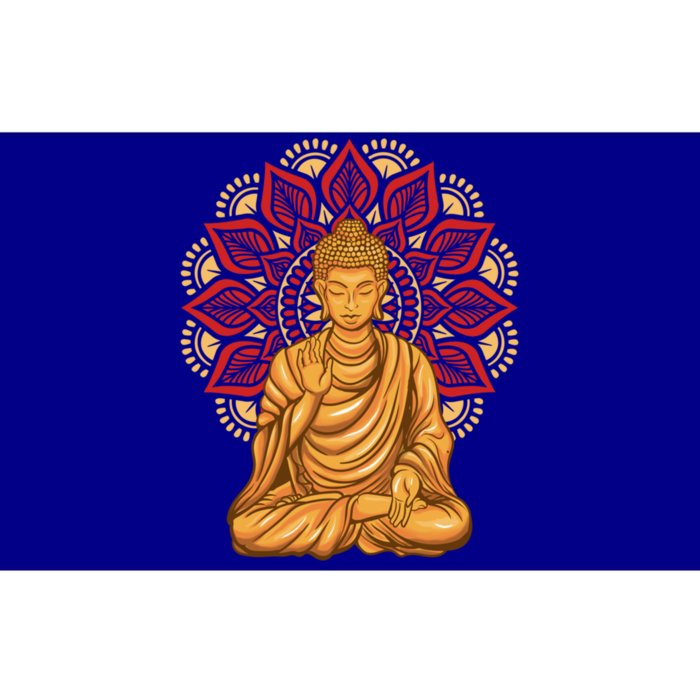 Buddha Monk Namaste Buddha Day Smile Happy Laugh Buddhism Cool Gift Bumper Sticker