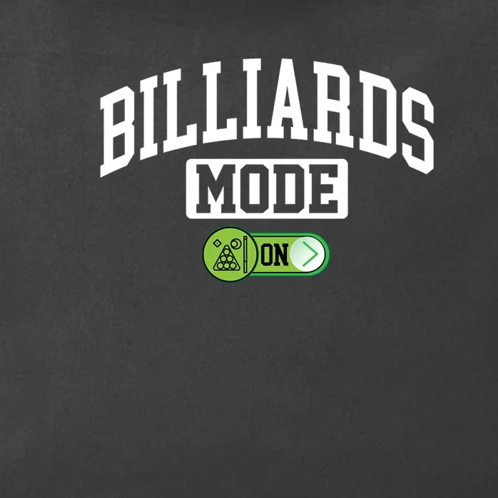 Billiards Mode On Funny Billiard Pool Play Billiards Dad Gift For Father’s Day Zip Tote Bag