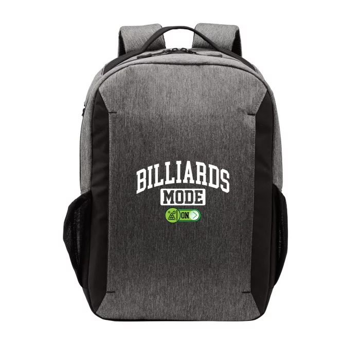 Billiards Mode On Funny Billiard Pool Play Billiards Dad Gift For Father’s Day Vector Backpack