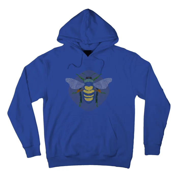 Bees Made Of Nature Flowers And Trees Save The Bees Gift Hoodie