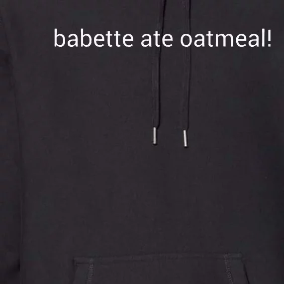 Babette Measure Oatmeal Premium Hoodie