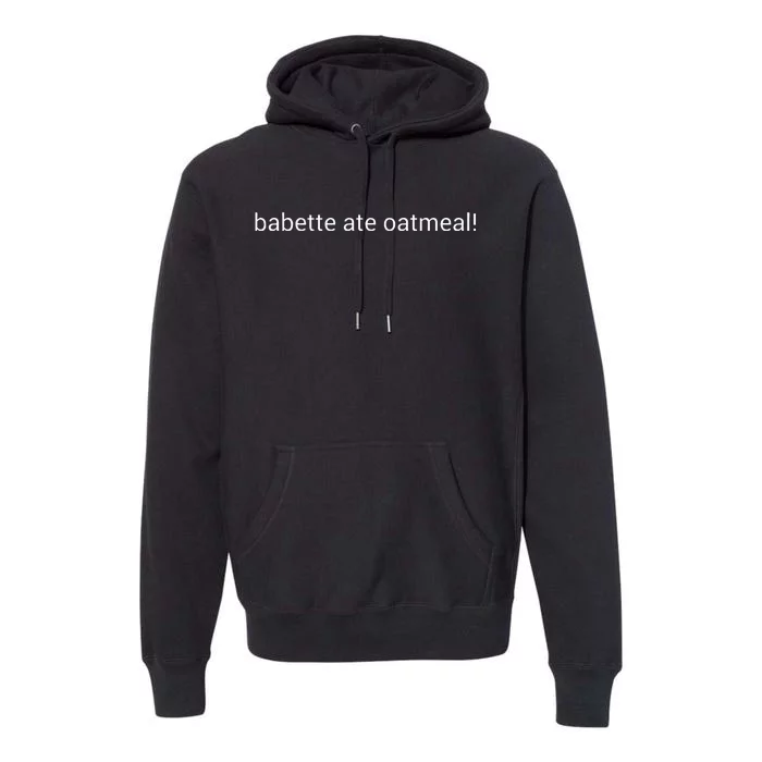 Babette Measure Oatmeal Premium Hoodie