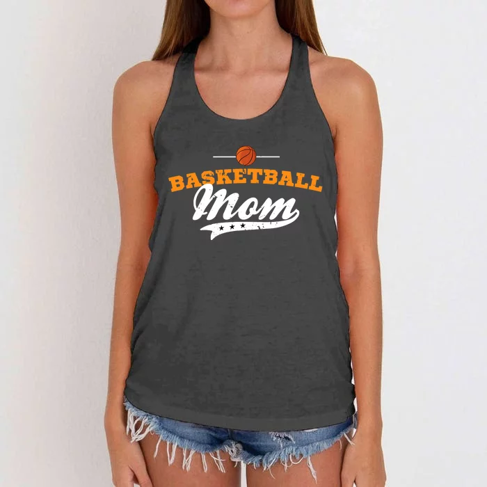 Basketball mom outfit Women's Knotted Racerback Tank