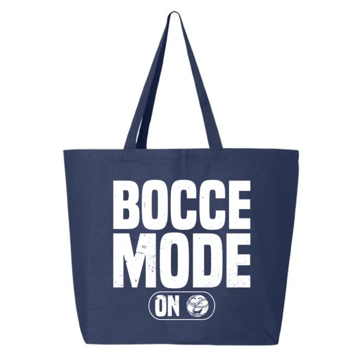 Bocce Mode On Boccia Player Bocce Ball Player Gift 25L Jumbo Tote