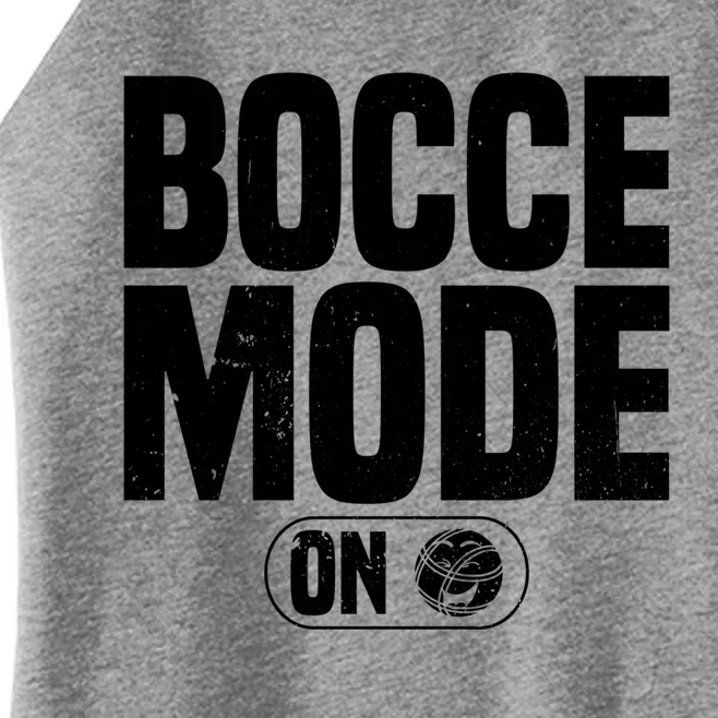 Bocce Mode On Boccia Player Bocce Ball Player Gift Women’s Perfect Tri Rocker Tank