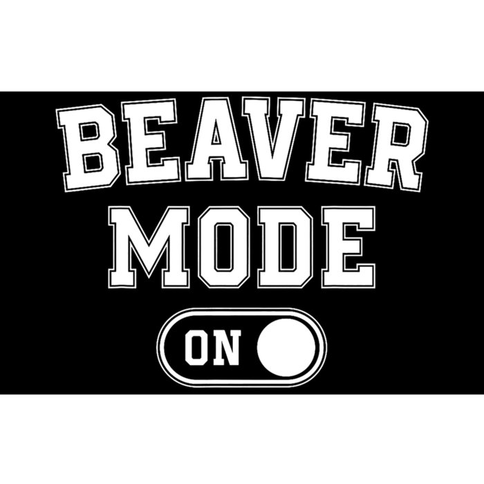 Beaver Mode On Costume Funny Dam Builder Gift Animal Lover Bumper Sticker