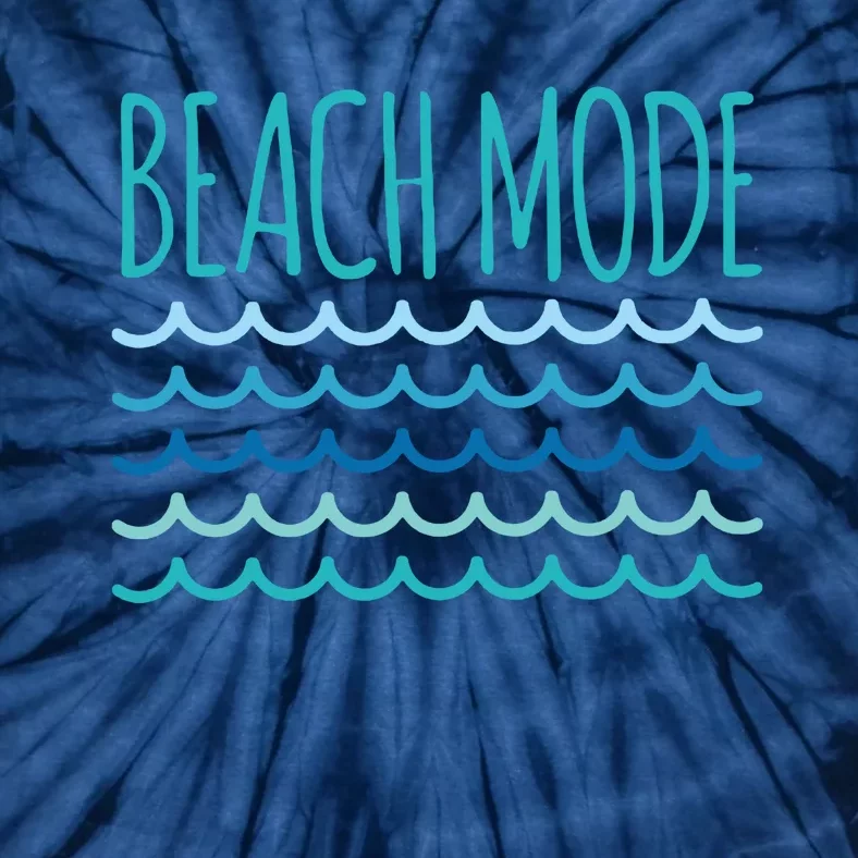 Beach Mode Ocean Wave Tie-Dye T-Shirt