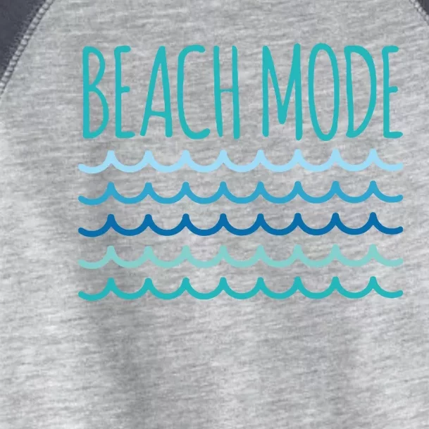 Beach Mode Ocean Wave Toddler Fine Jersey T-Shirt