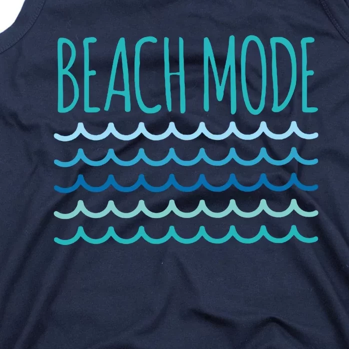 Beach Mode Ocean Wave Tank Top