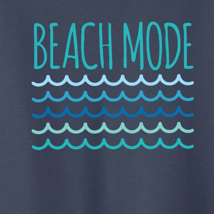 Beach Mode Ocean Wave Toddler T-Shirt