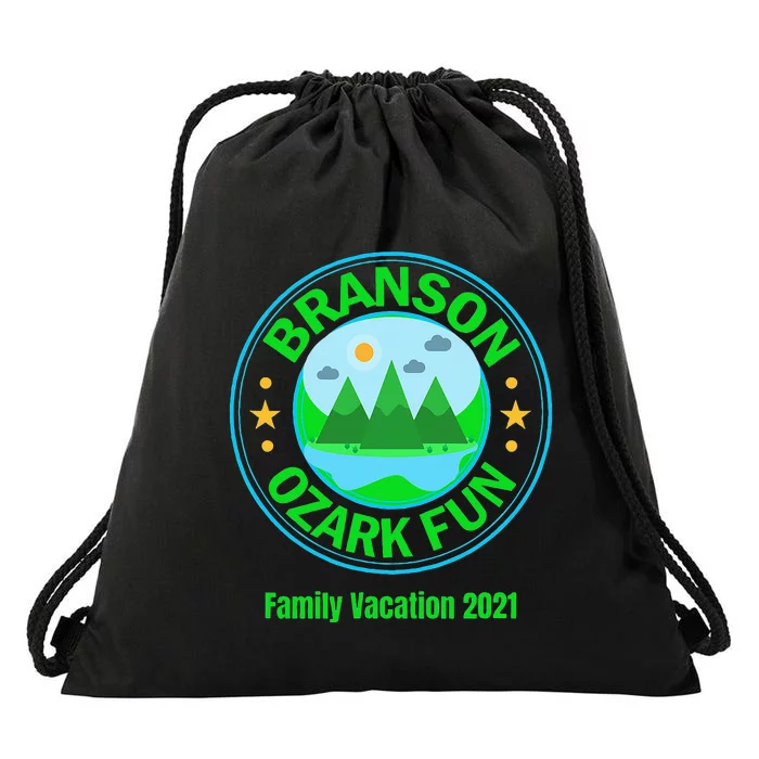 Branson Missouri Ozark Fun Family Vacation 20241 Drawstring Bag