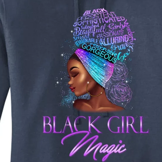 Black Magic Pride Proud Excellence Natural Hair Gift Women's Pullover Hoodie