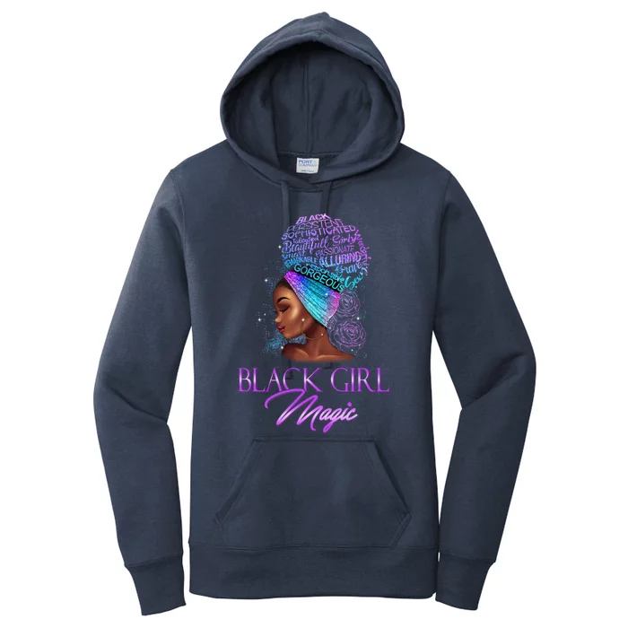 Black Magic Pride Proud Excellence Natural Hair Gift Women's Pullover Hoodie