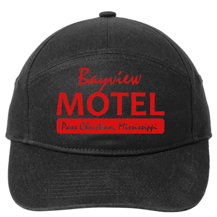 Bayview Motel Pass Christian Mississippi 7-Panel Snapback Hat