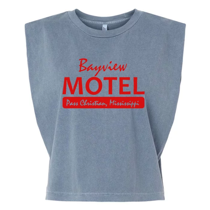 Bayview Motel Pass Christian Mississippi Garment-Dyed Women's Muscle Tee