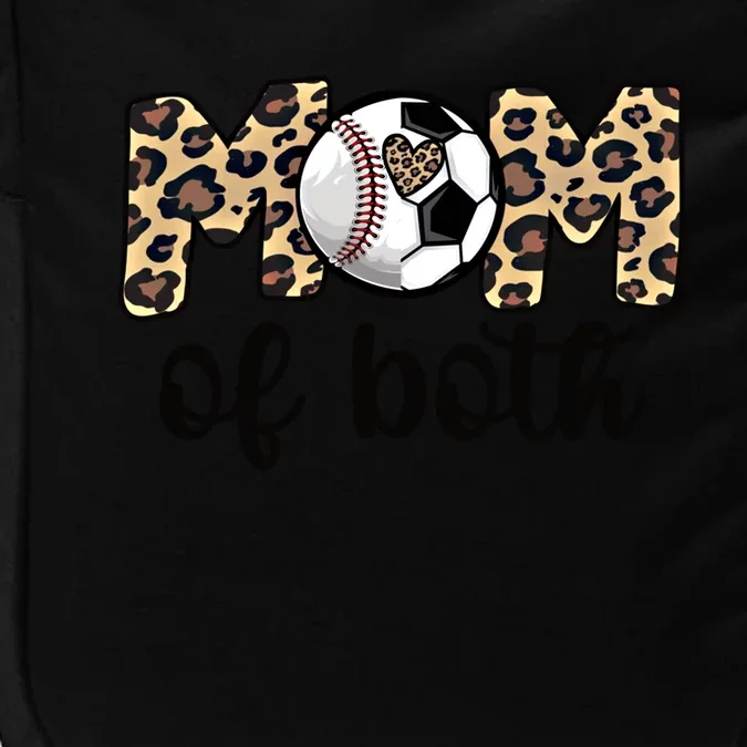 Baller Mom Proud Baseball Soccer Player Mom Funny Gift Impact Tech Backpack