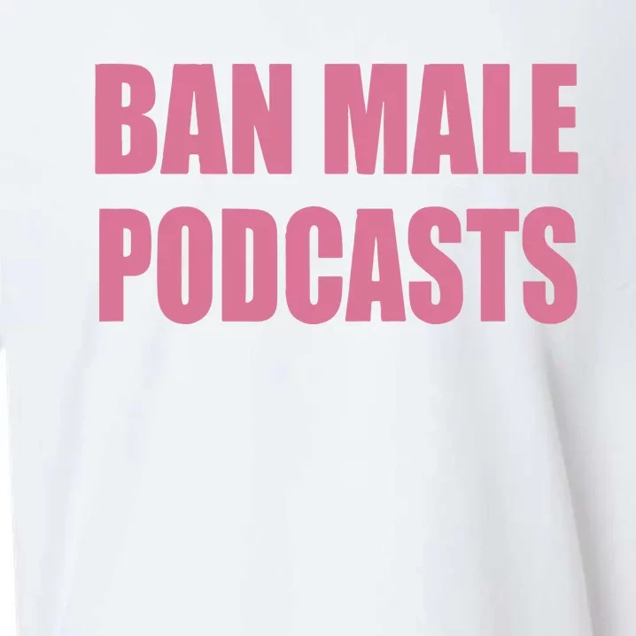 Ban Male Podcasts Sueded Cloud Jersey T-Shirt