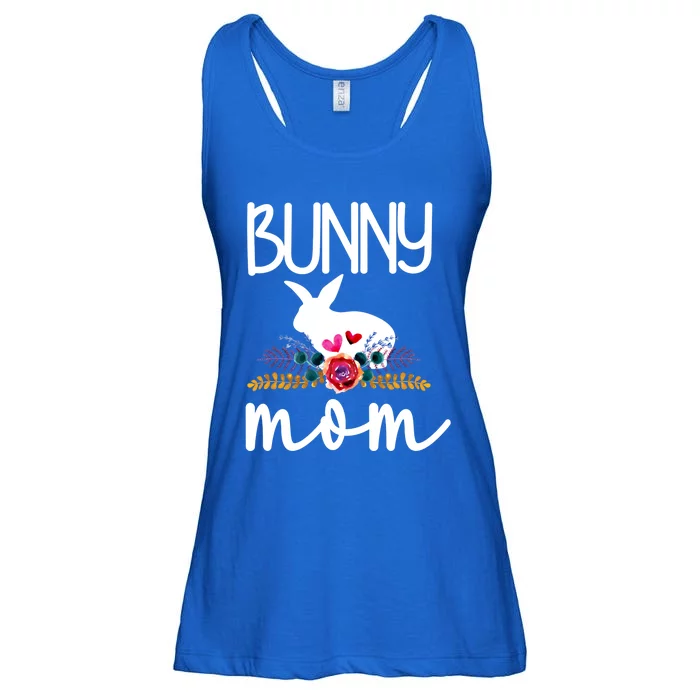 Bunny Mom Proud Rabbit Mom Bunny Lover Bunny Momma Meaningful Gift Ladies Essential Flowy Tank