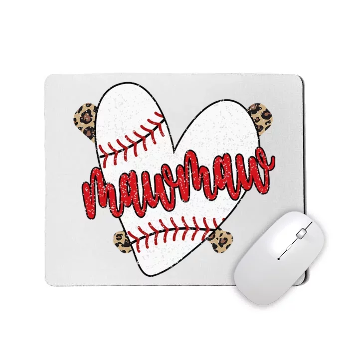 Baseball Mawmaw Proud Baseball Player Mawmaw Mousepad