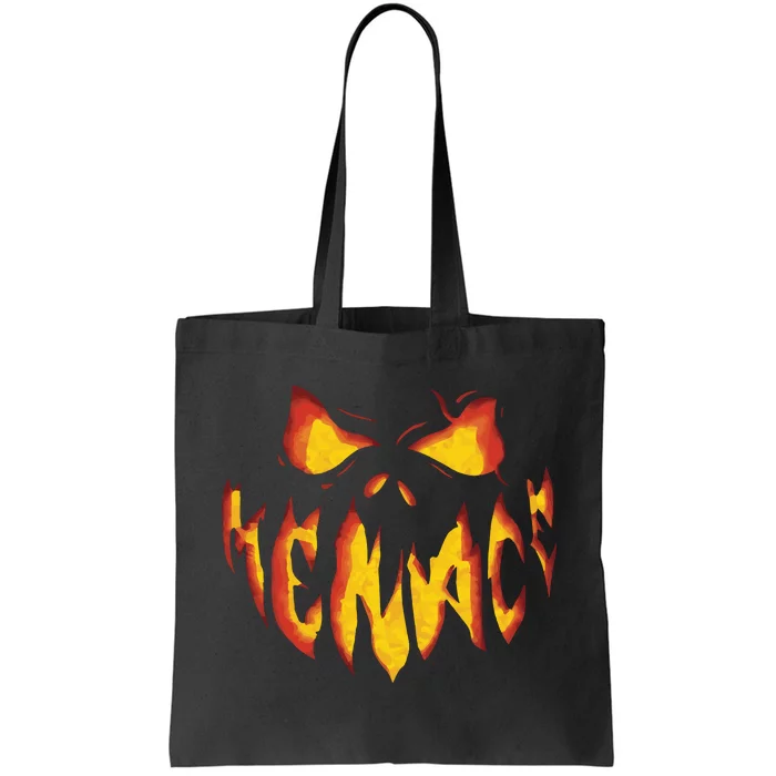 Bam Menace Pumpkin Tote Bag