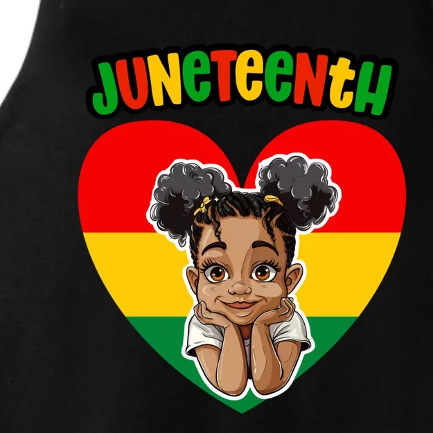 Black Melanin Princess Black History Junenth 1865 Gift Ladies Tri-Blend Wicking Tank