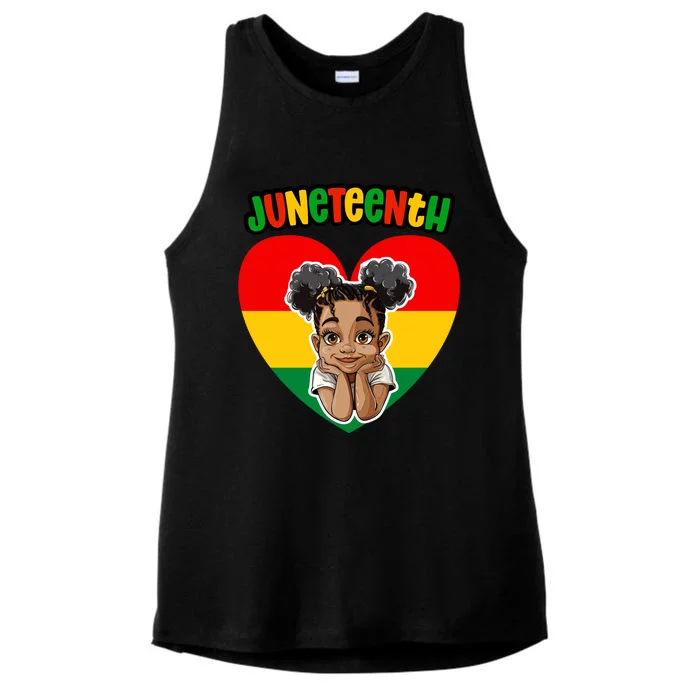 Black Melanin Princess Black History Junenth 1865 Gift Ladies Tri-Blend Wicking Tank