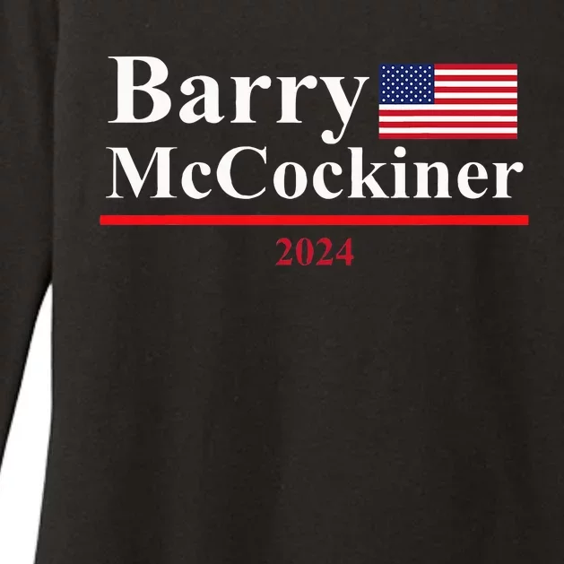 Barry Mccockiner Presidential Election 2024 Womens CVC Long Sleeve Shirt