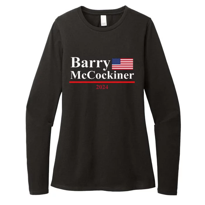 Barry Mccockiner Presidential Election 2024 Womens CVC Long Sleeve Shirt