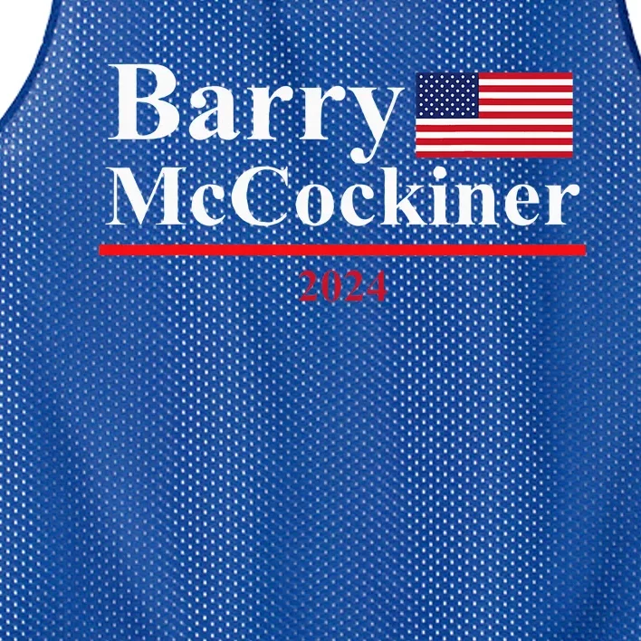 Barry Mccockiner Presidential Election 2024 Mesh Reversible Basketball Jersey Tank