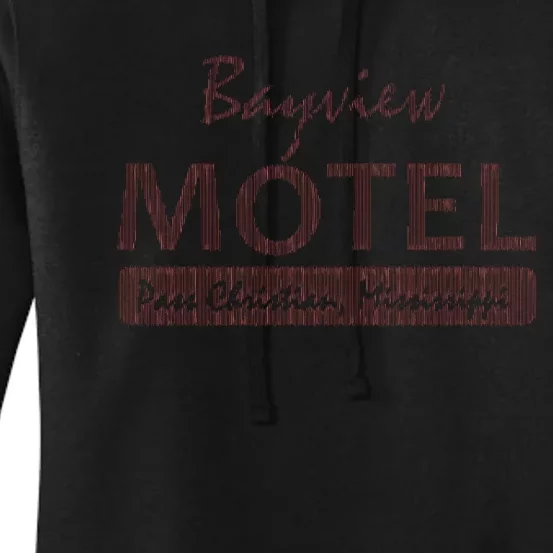 Bayview Motel Pass Christian Mississippi Women's Pullover Hoodie