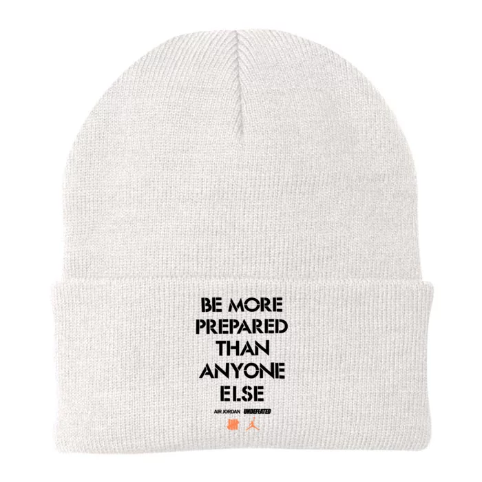 Be More Prepared Than Anyone Else Knit Cap Winter Beanie