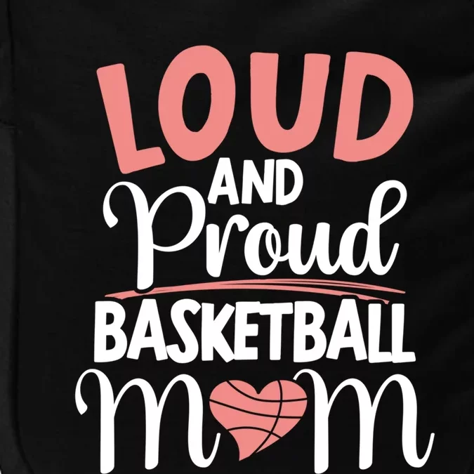 Basketball Mom Player Hoop Junkie Mothers Day Mama Cute Gift Impact Tech Backpack