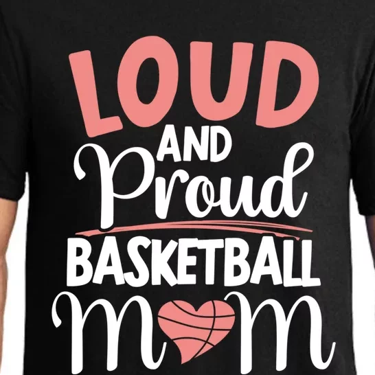 Basketball Mom Player Hoop Junkie Mothers Day Mama Cute Gift Pajama Set