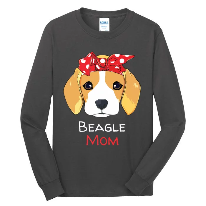 Beagle Mom Proud Owner Women Tall Long Sleeve T-Shirt