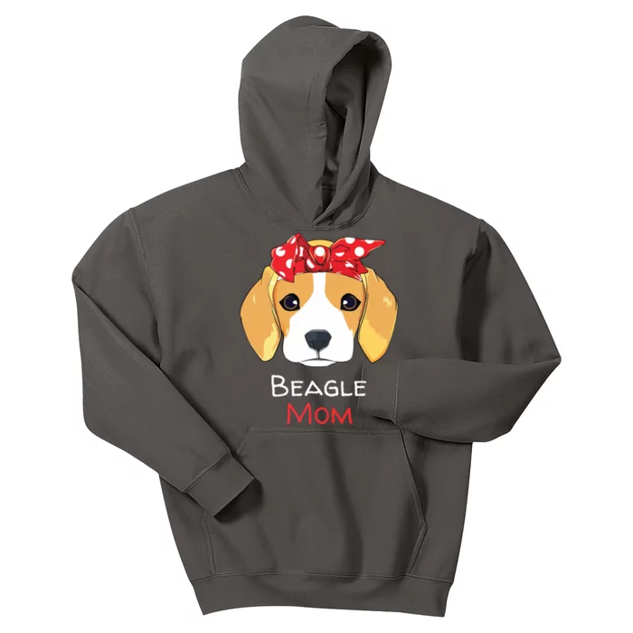 Beagle Mom Proud Owner Women Kids Hoodie