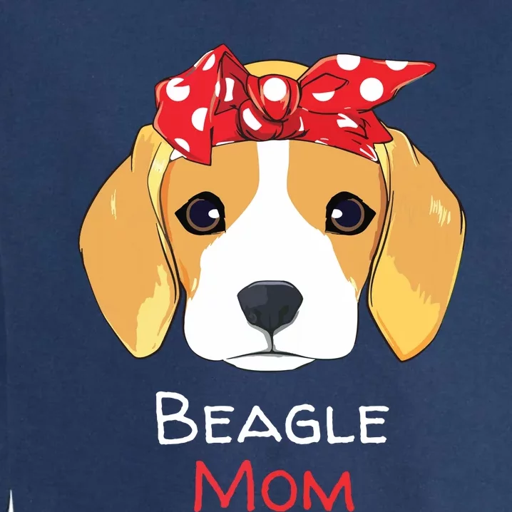 Beagle Mom Proud Owner Women Garment-Dyed Sweatshirt