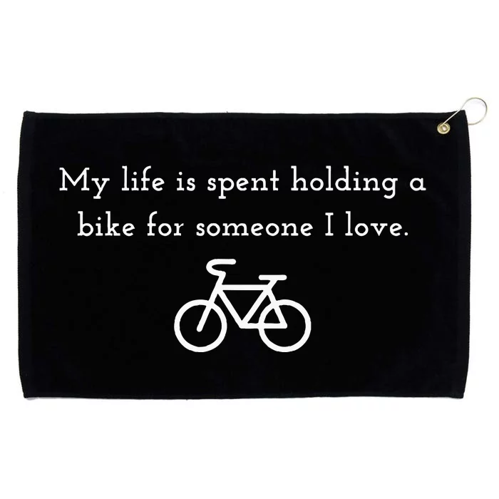 Biking Momwife Premium Grommeted Golf Towel