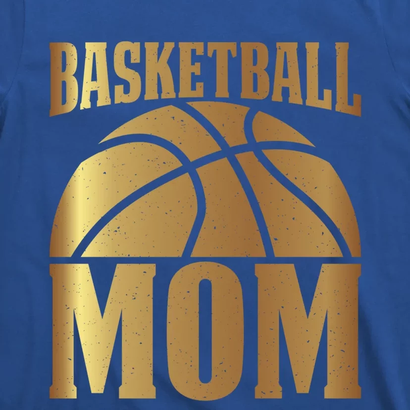 Basketball Mom Player Coach Sports Lover Graphic Funny Gift T-Shirt