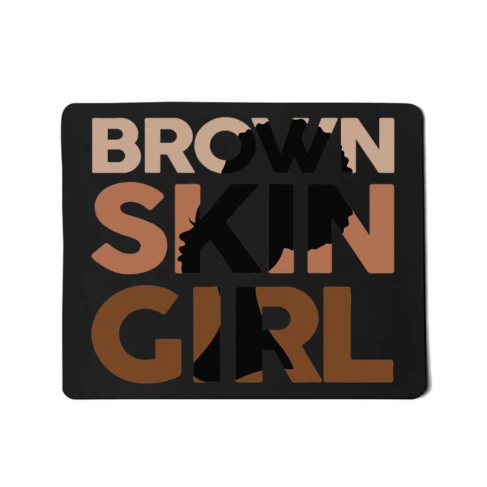 Black Melanin Queen Magic Brown Skin Juneteenth Wo Mousepad