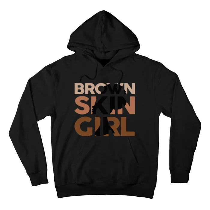 Black Melanin Queen Magic Brown Skin Girl Juneteenth Hoodie