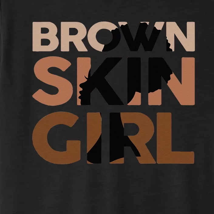 Black Melanin Queen Magic Brown Skin Girl Juneteenth ChromaSoft Performance T-Shirt