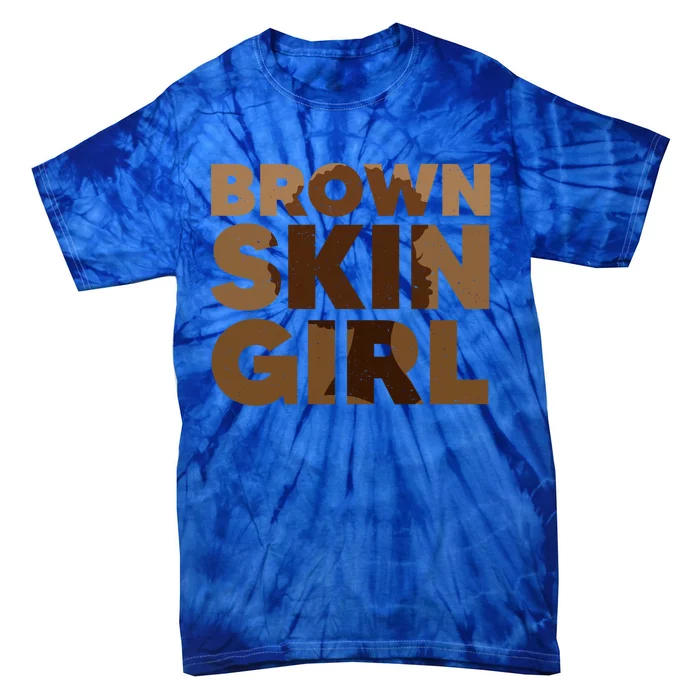 Black Melanin Queen Magic Brown Skin Juneteenth Great Gift Tie-Dye T-Shirt