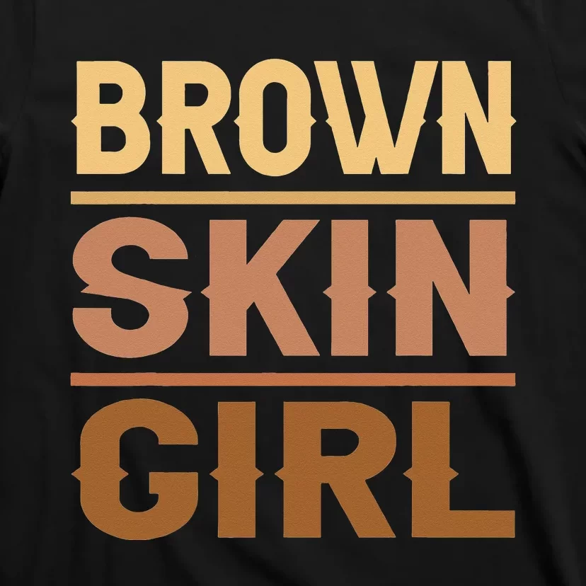 Black Melanin Queen Magic Brown Skin Juneteenth T-Shirt