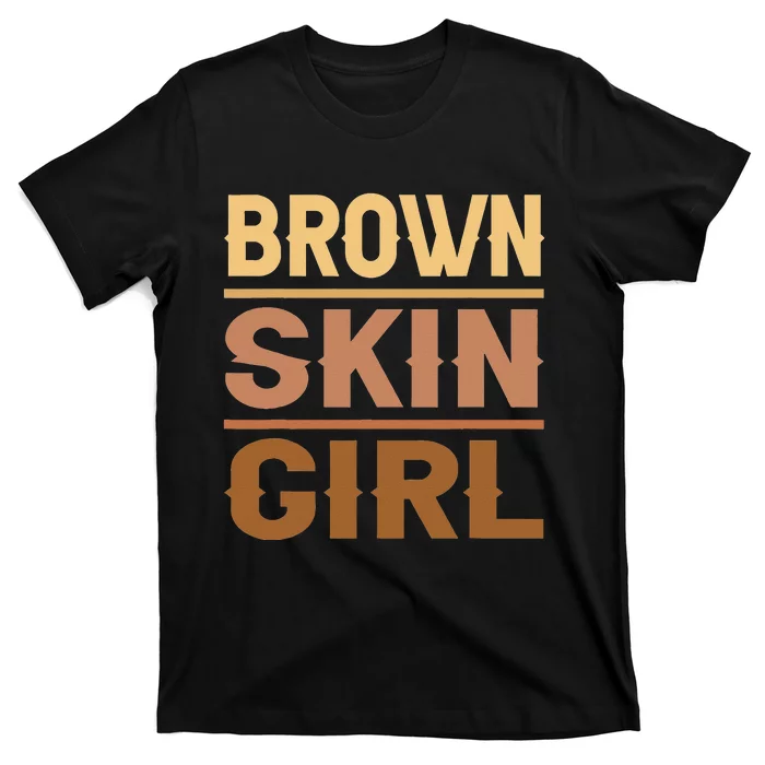 Black Melanin Queen Magic Brown Skin Juneteenth T-Shirt